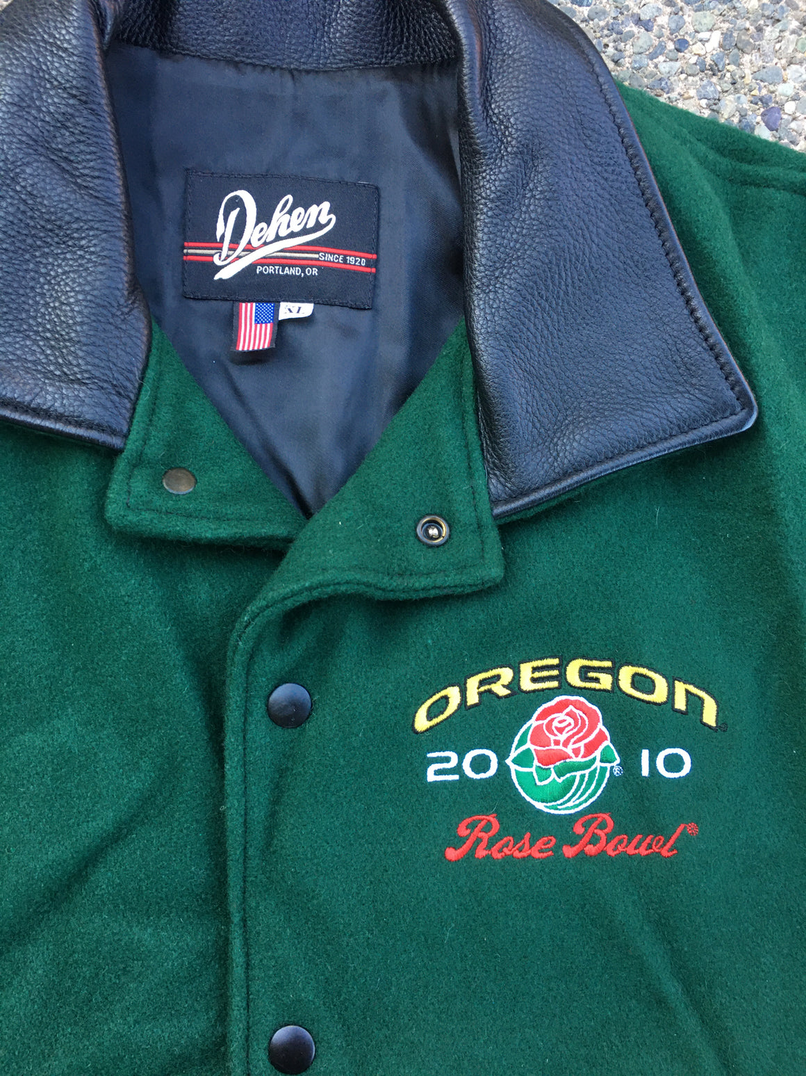 Oregon Ducks 2010 Rose Bowl jacket - XL