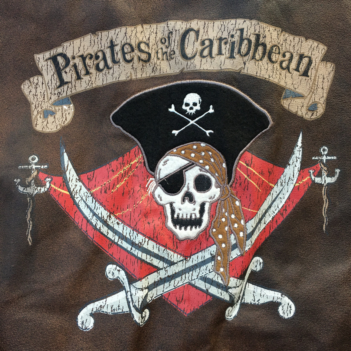 Limited Edition Pirates of the Caribbean leather jacket - 2XL