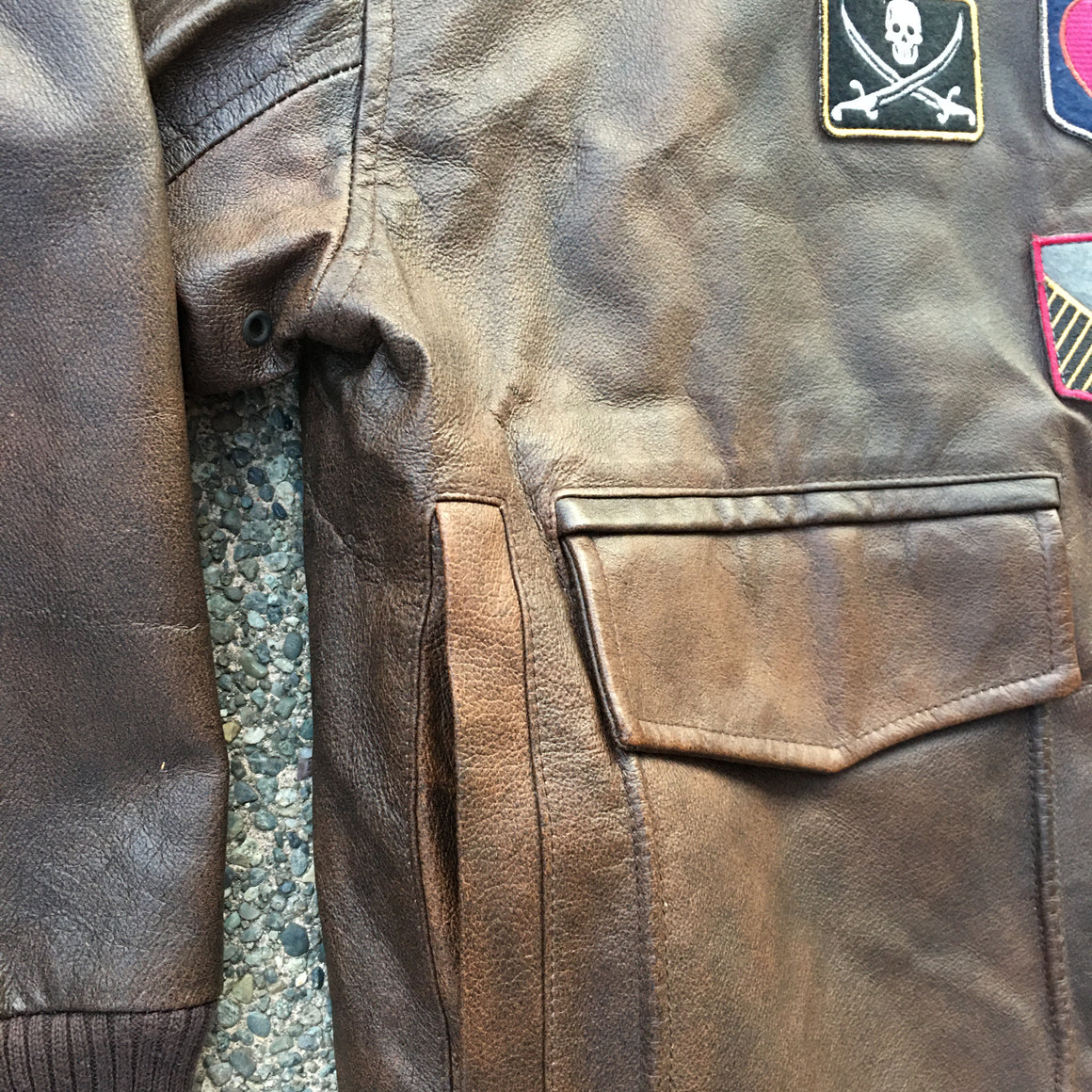 Limited Edition Pirates of the Caribbean leather jacket - 2XL