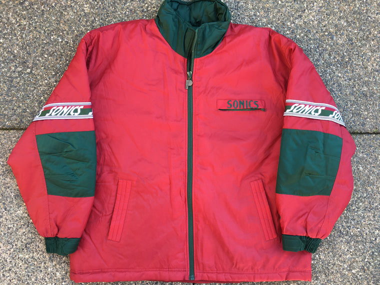 Vintage Seattle Supersonics parka - 2XL / 3XL