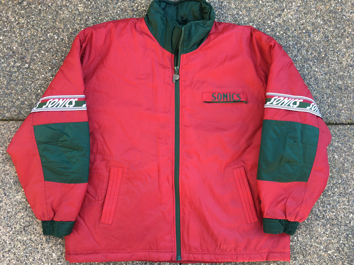 Vintage Seattle Supersonics parka - 2XL / 3XL
