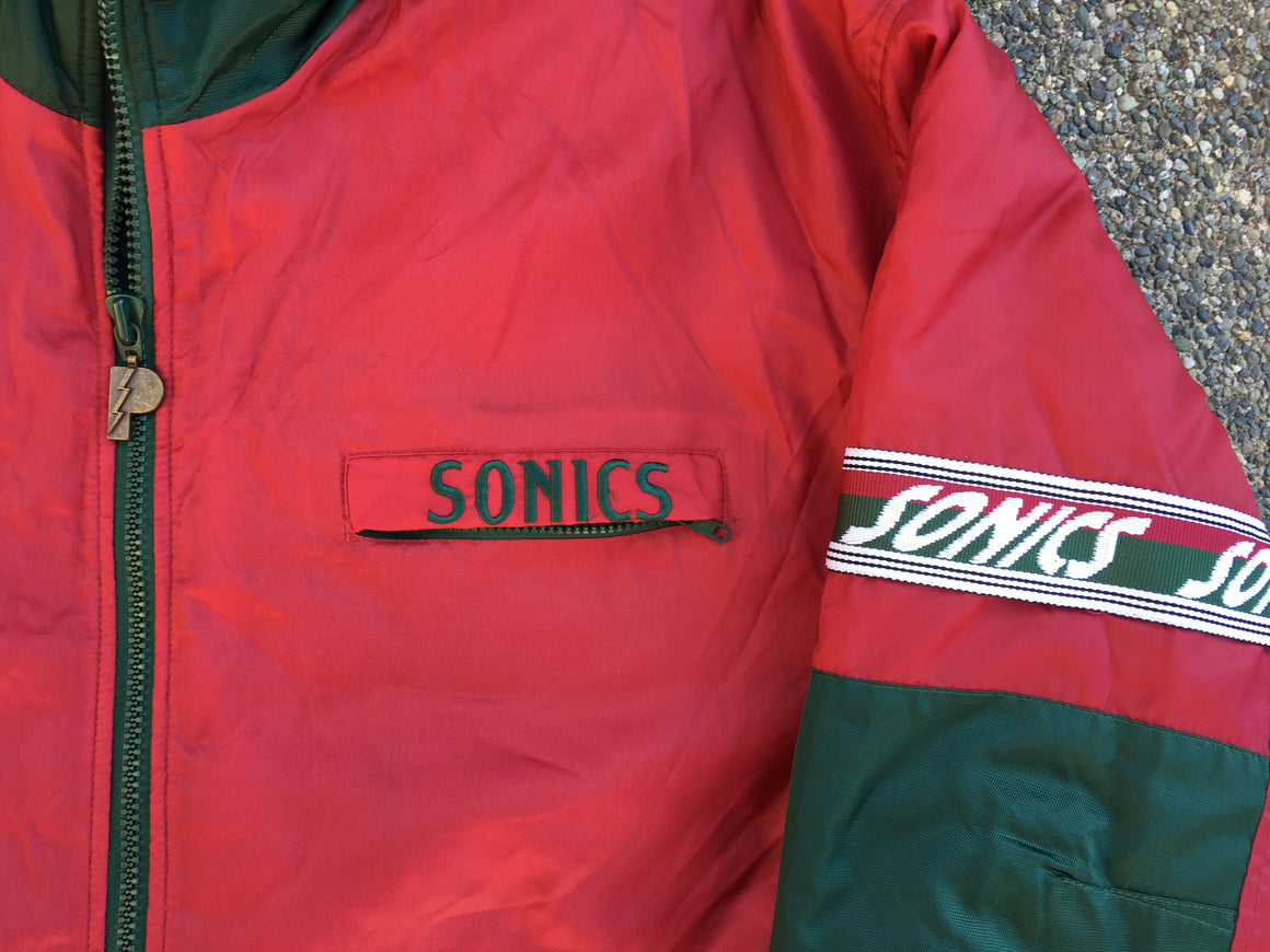 Vintage Seattle Supersonics parka - 2XL / 3XL