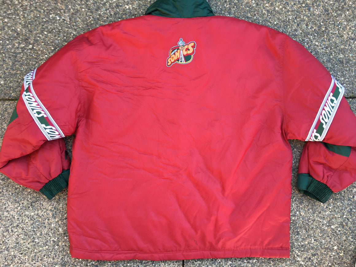 Vintage Seattle Supersonics parka - 2XL / 3XL