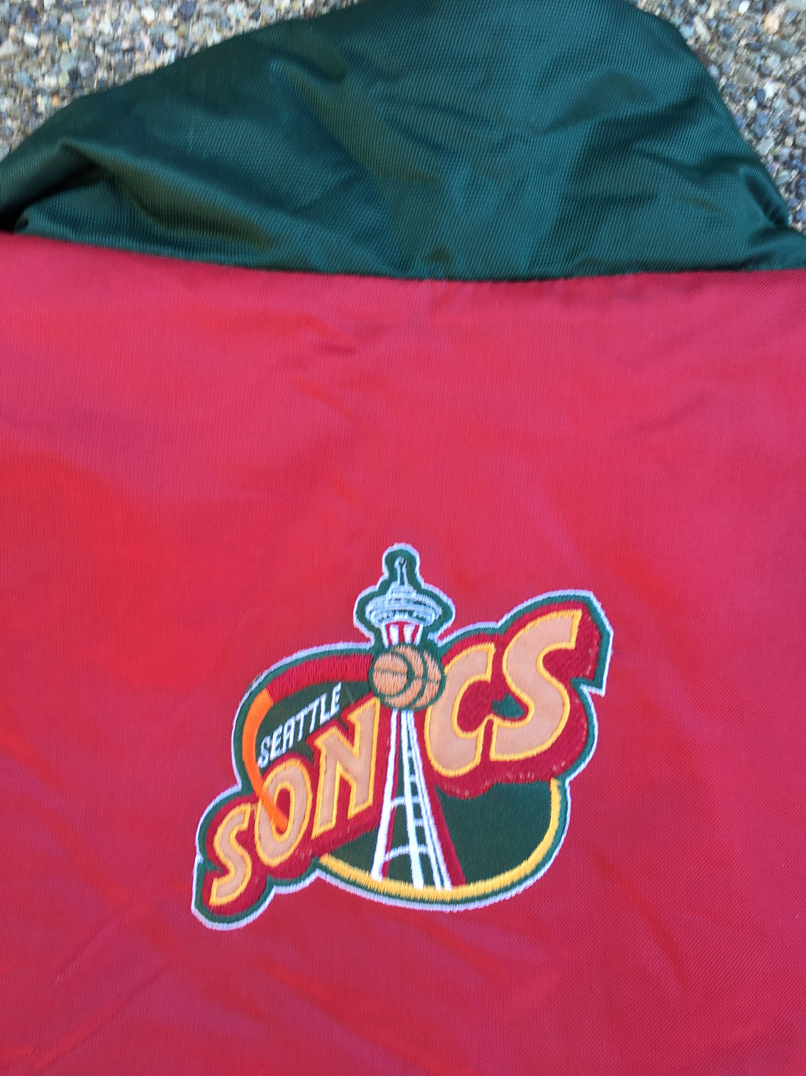 Vintage Seattle Supersonics parka - 2XL / 3XL
