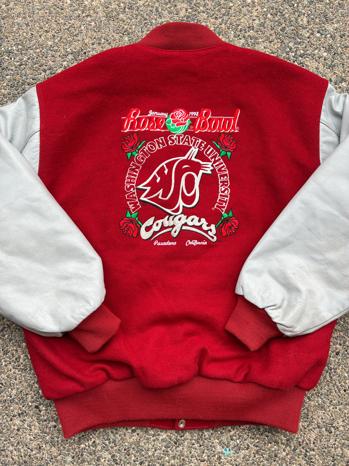 WSU Cougars 1998 Rose Bowl jacket - L