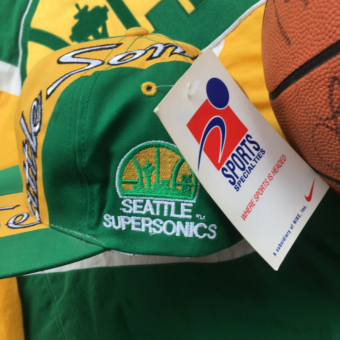 Seattle SuperSonics Sports Specialties Script Hat
