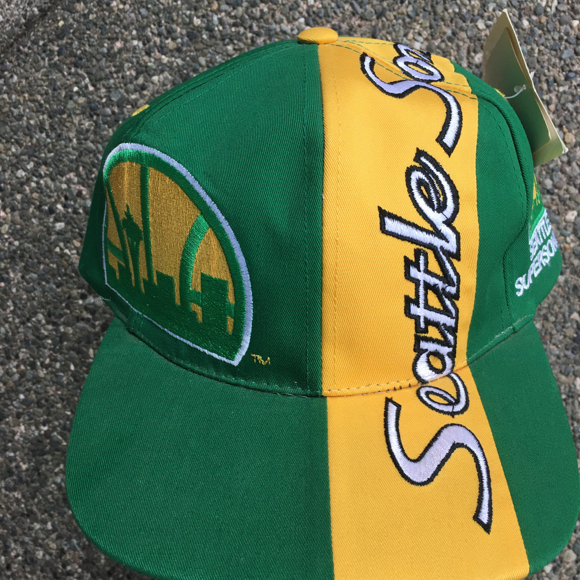 Seattle SuperSonics Sports Specialties Script Hat