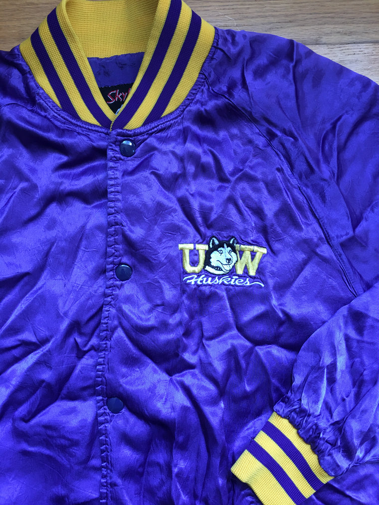 Washington Huskies satin jacket - M / L