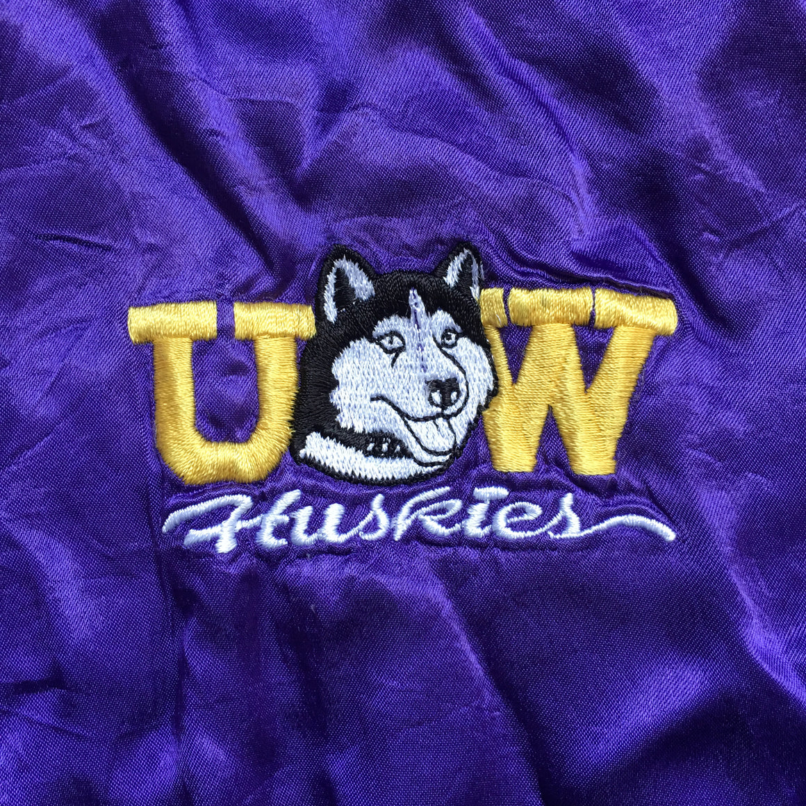 Washington Huskies satin jacket - M / L