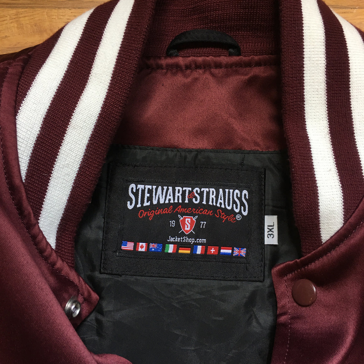 WSU Cougars satin Jacket - 3XL