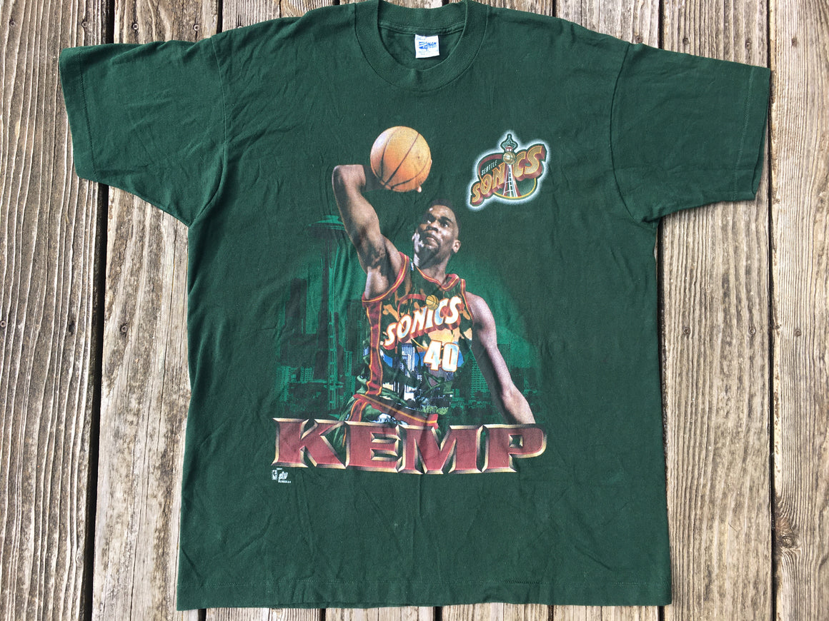 Seattle Supersonics Shawn Kemp shirt - XL