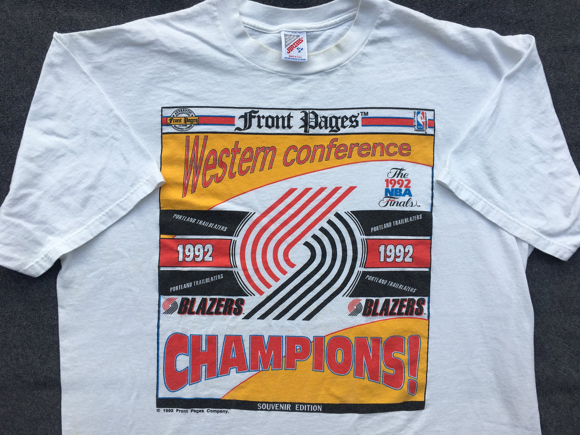 Portland Trailblazers 1992 Finals shirt - XL
