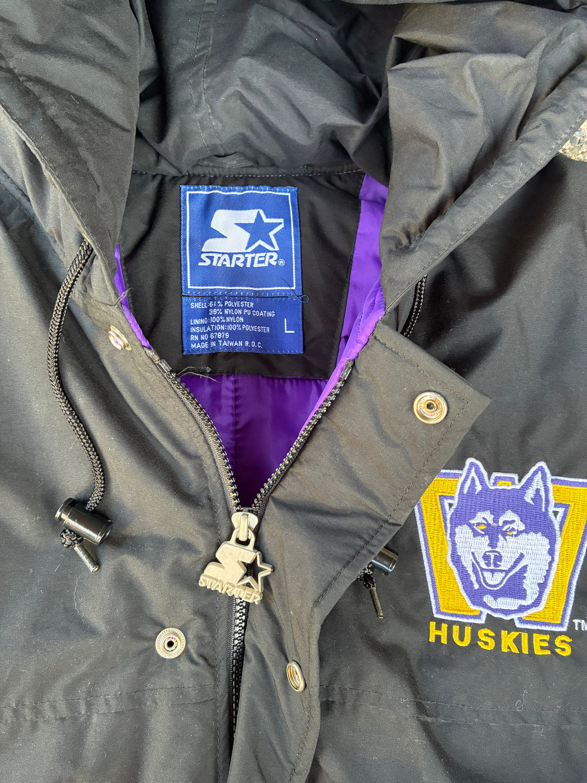 Washington Huskies Starter Jacket - L / XL