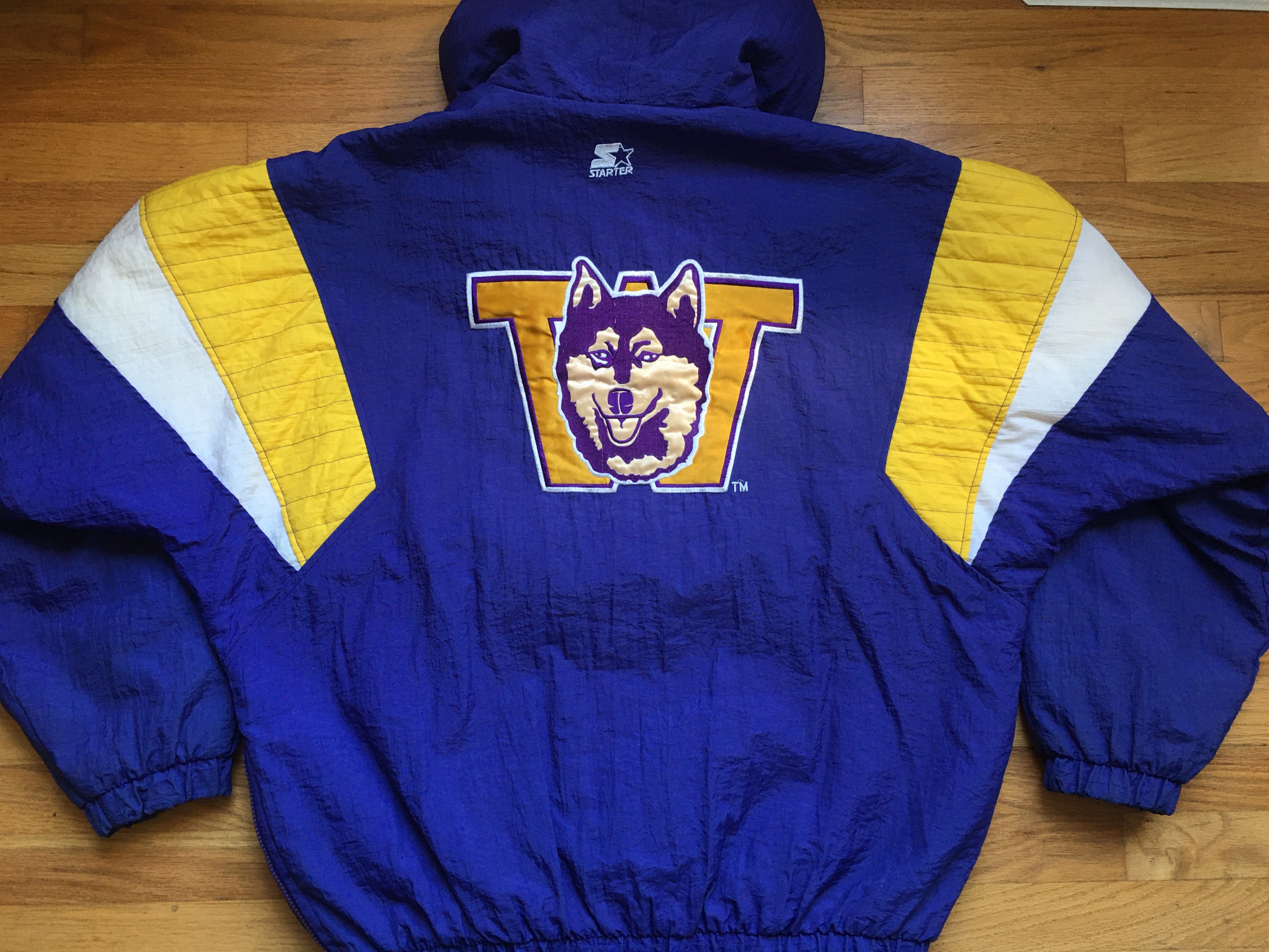 Washington Huskies Starter jacket XL 2XL VintageSportsGear