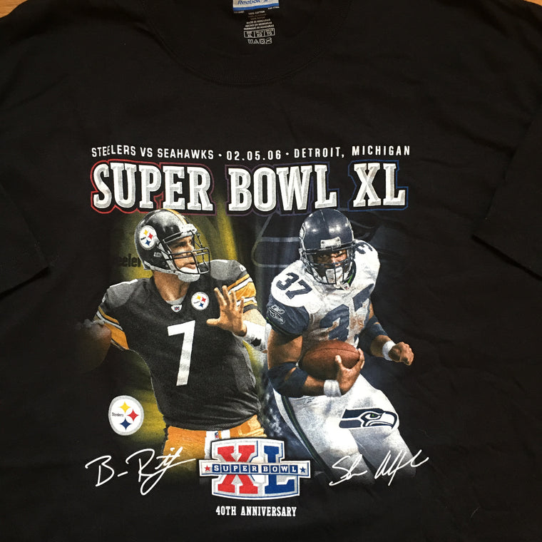 Seahawks vs Steelers Super Bowl Shirt - XL / 2XL