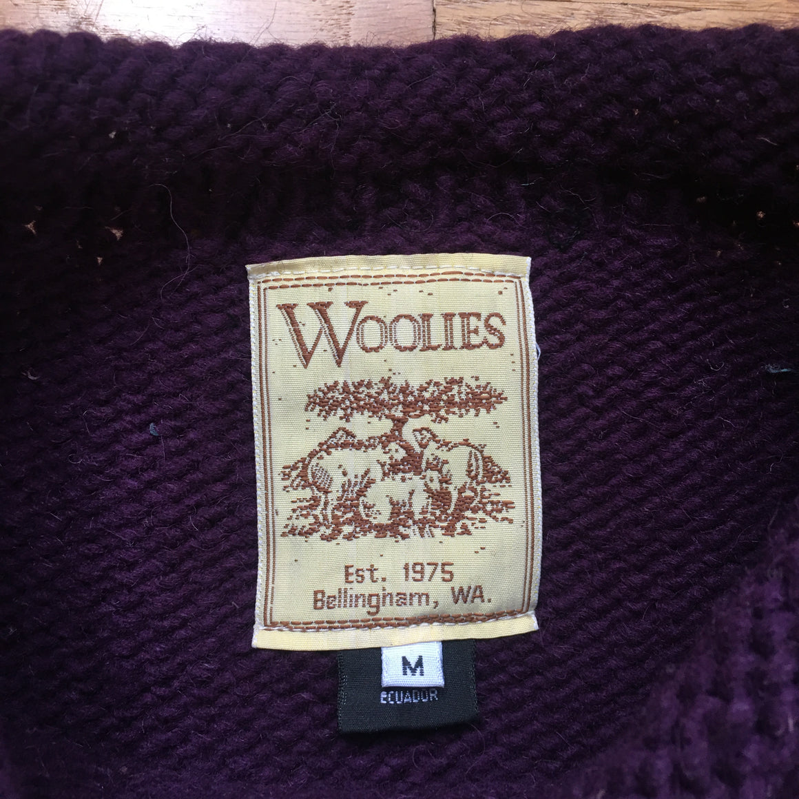 Washington Huskies wool sweater - M / L