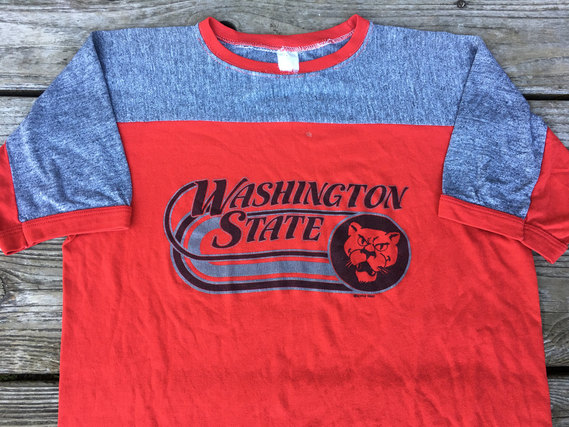 Vintage '80s WSU Cougars shirt - M / L