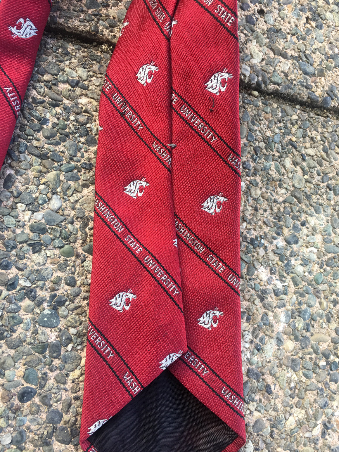 Vintage WSU Cougars neck tie