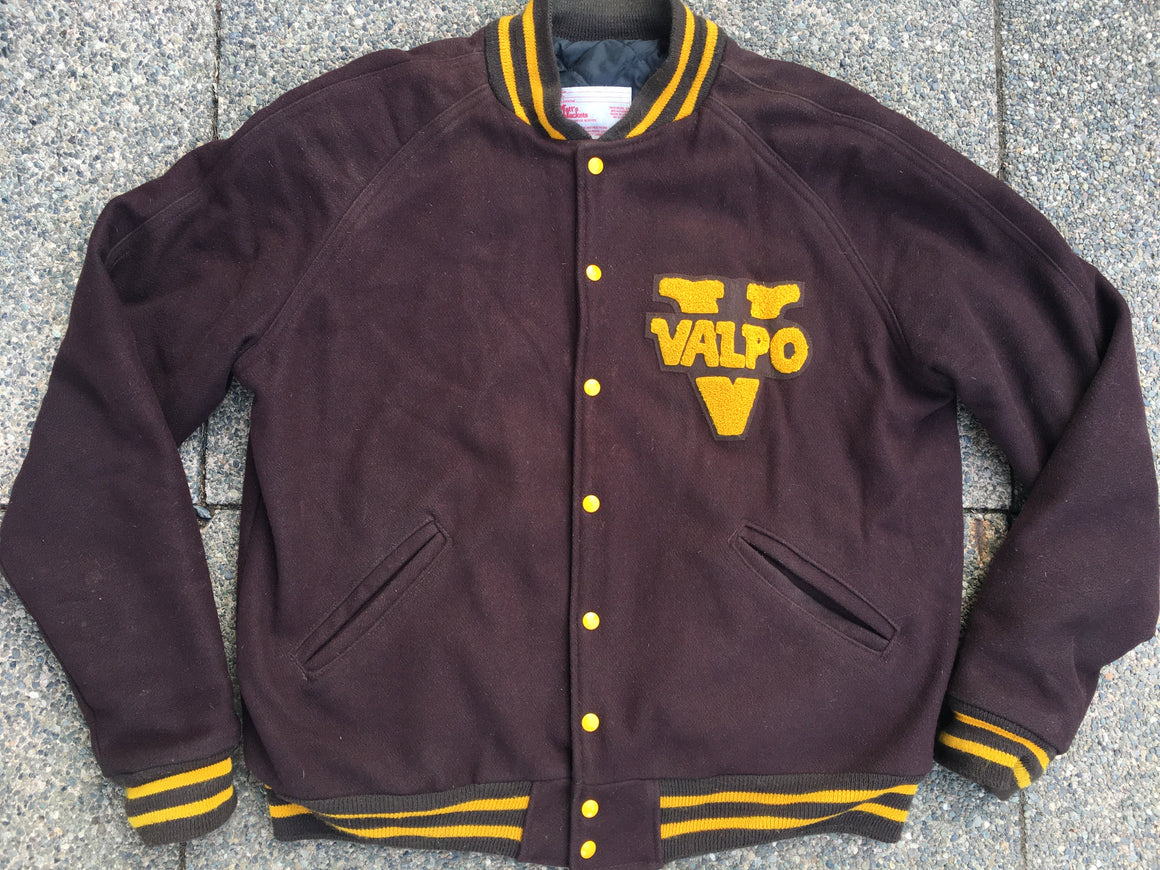 Vintage Valparaiso Letterman Jacket - 2XL