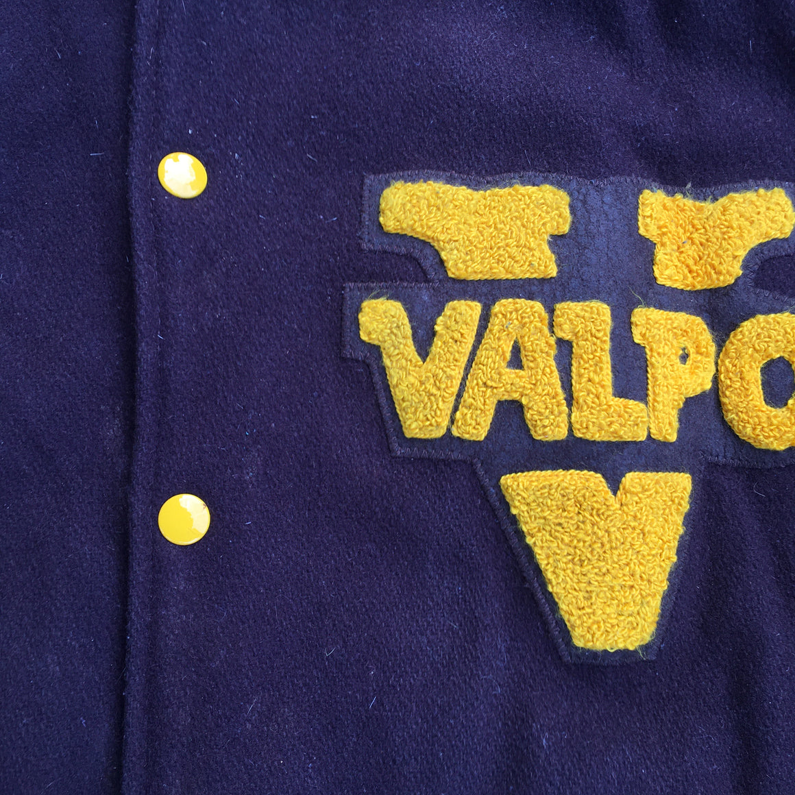 Vintage Valparaiso Letterman Jacket - 2XL