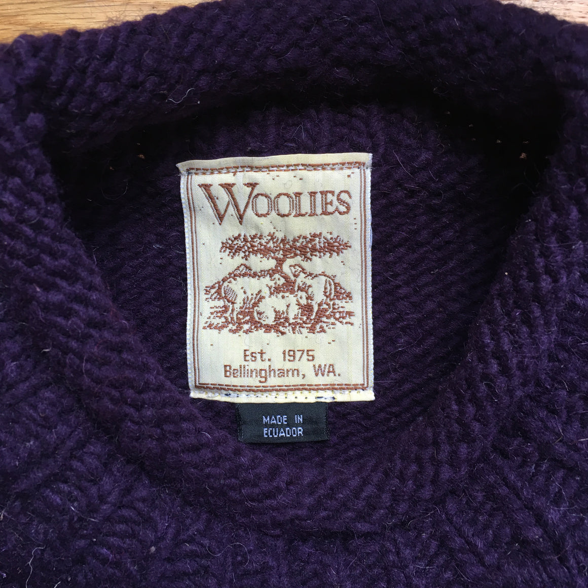 Washington Huskies wool sweater - Med