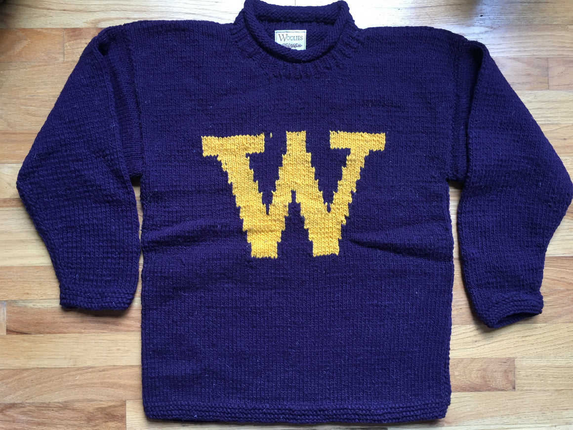 Washington Huskies wool sweater - Med