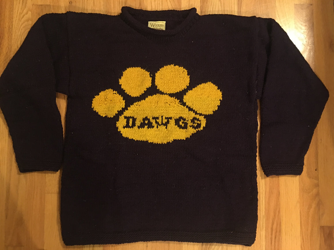 Washington Huskies wool sweater - M / L