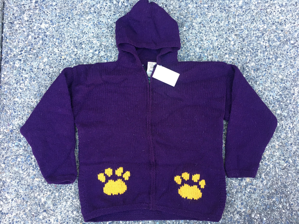 Washington Huskies hooded sweater - L