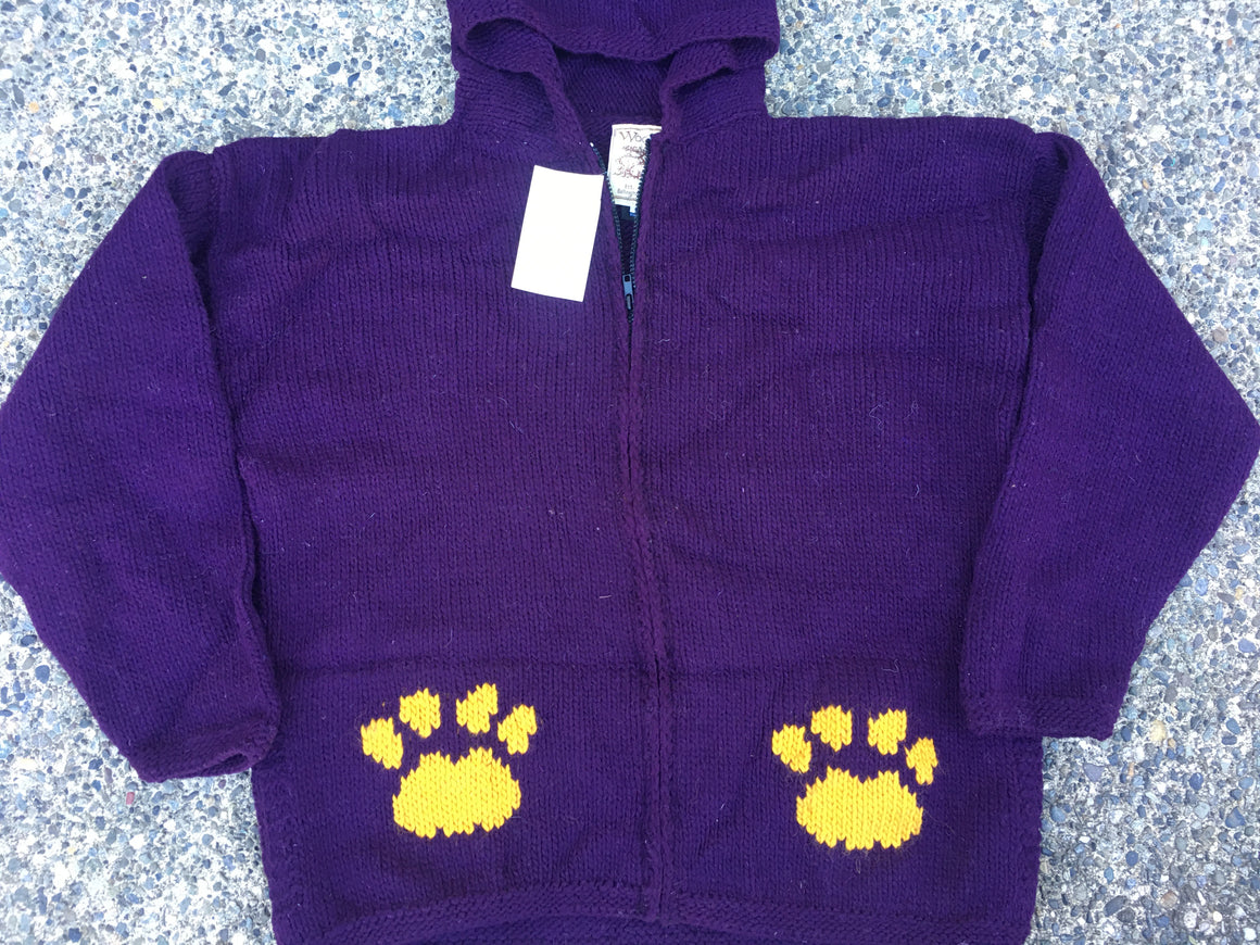 Washington Huskies hooded sweater - L