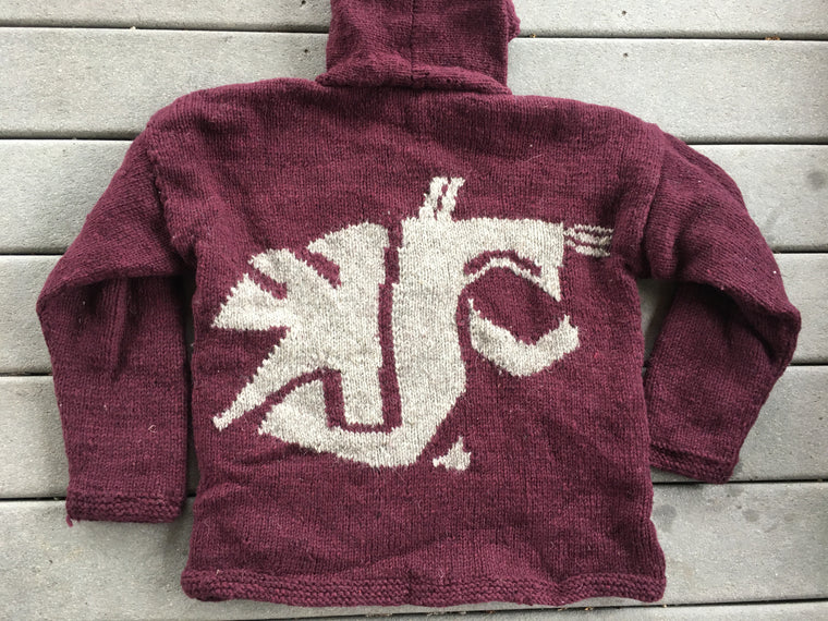 WSU Cougars hooded sweater - S / M