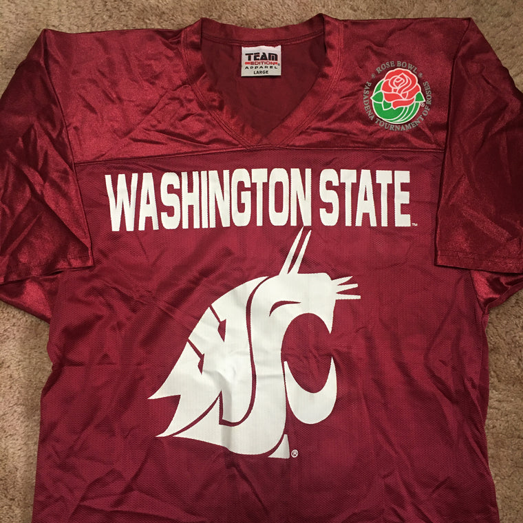 WSU Cougars 1998 Rose Bowl Jersey Shirt - L