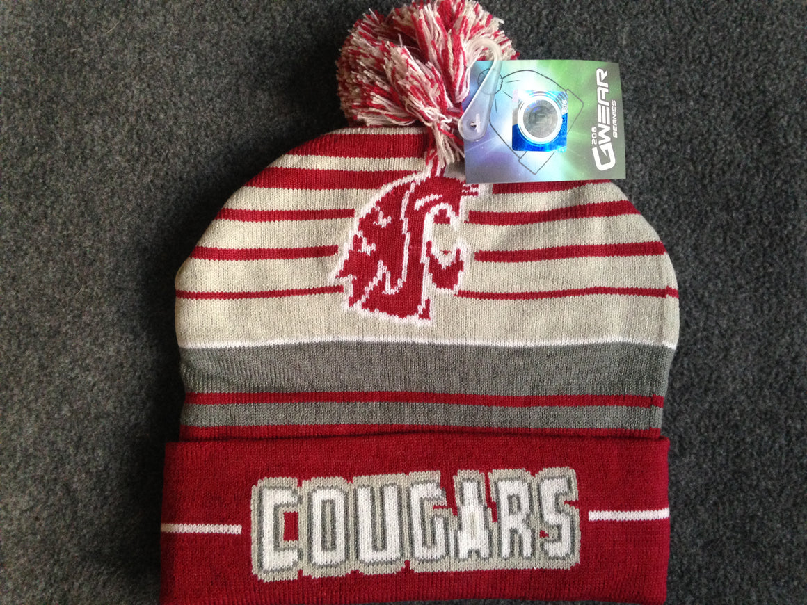 New WSU Cougars beanie hat