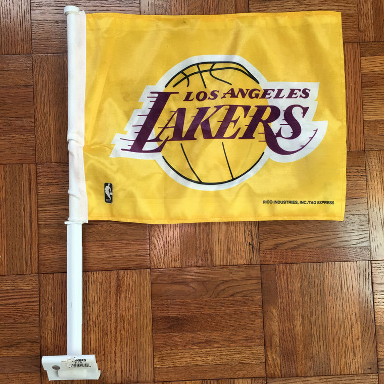 Los Angeles Lakers car flag