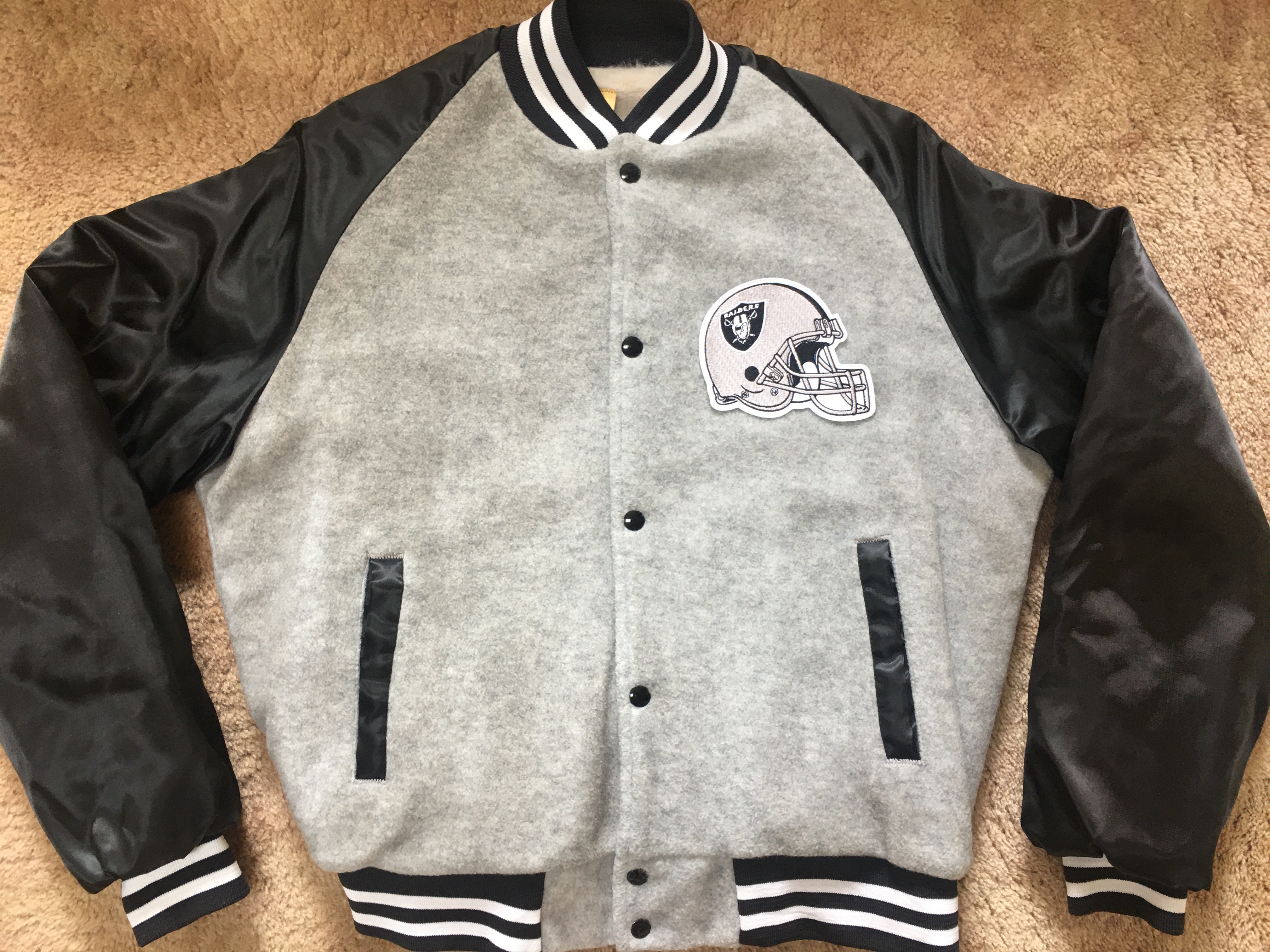 raiders jacket vintage