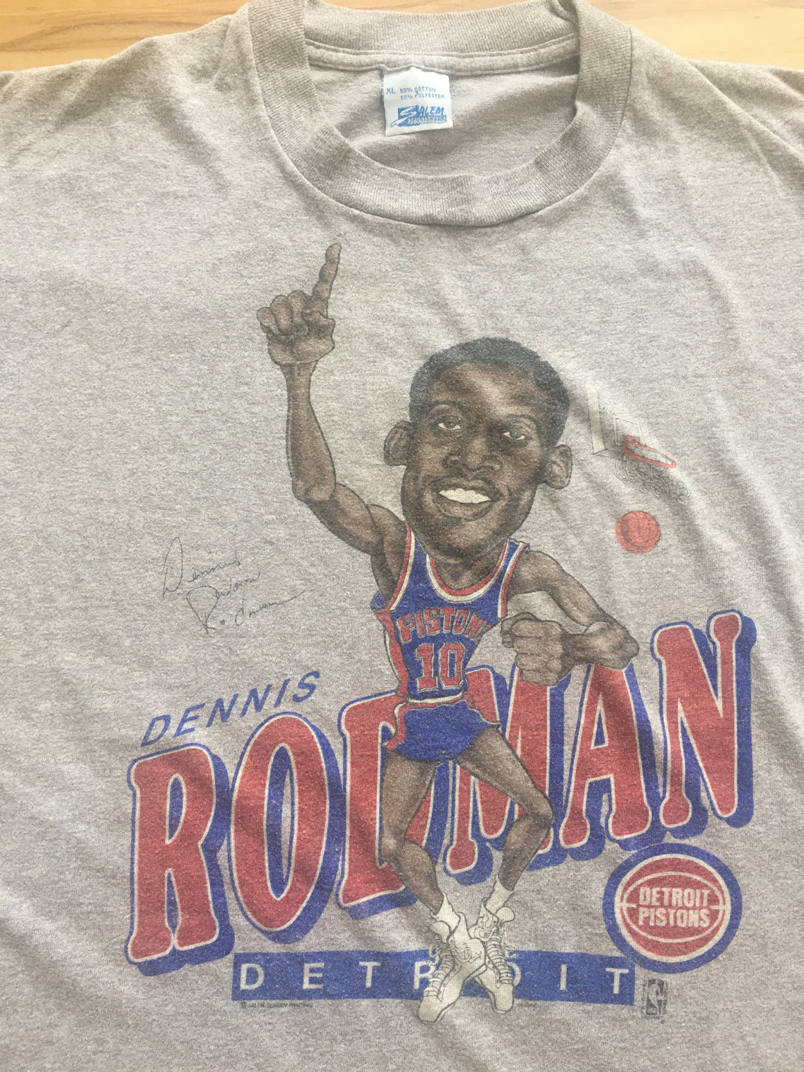Dennis Rodman tee shirt - L / XL