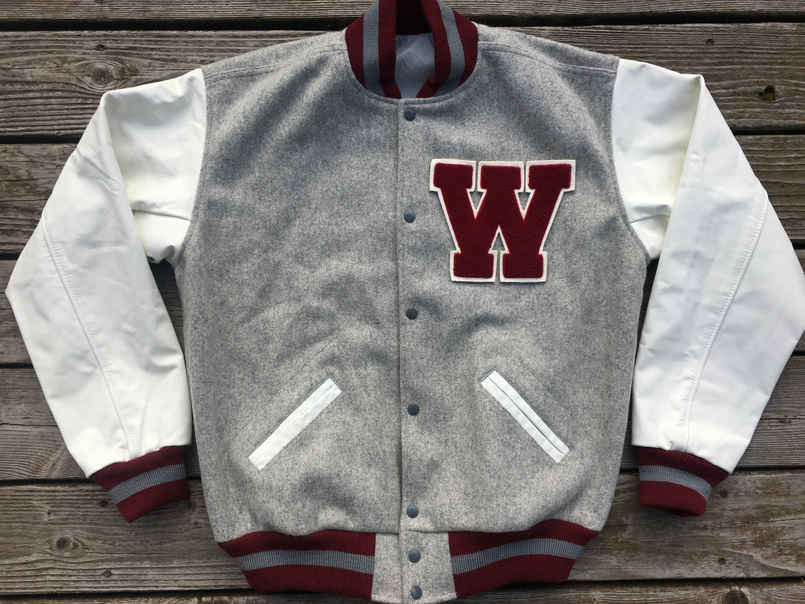 New WSU Cougars letterman jacket - L Tall