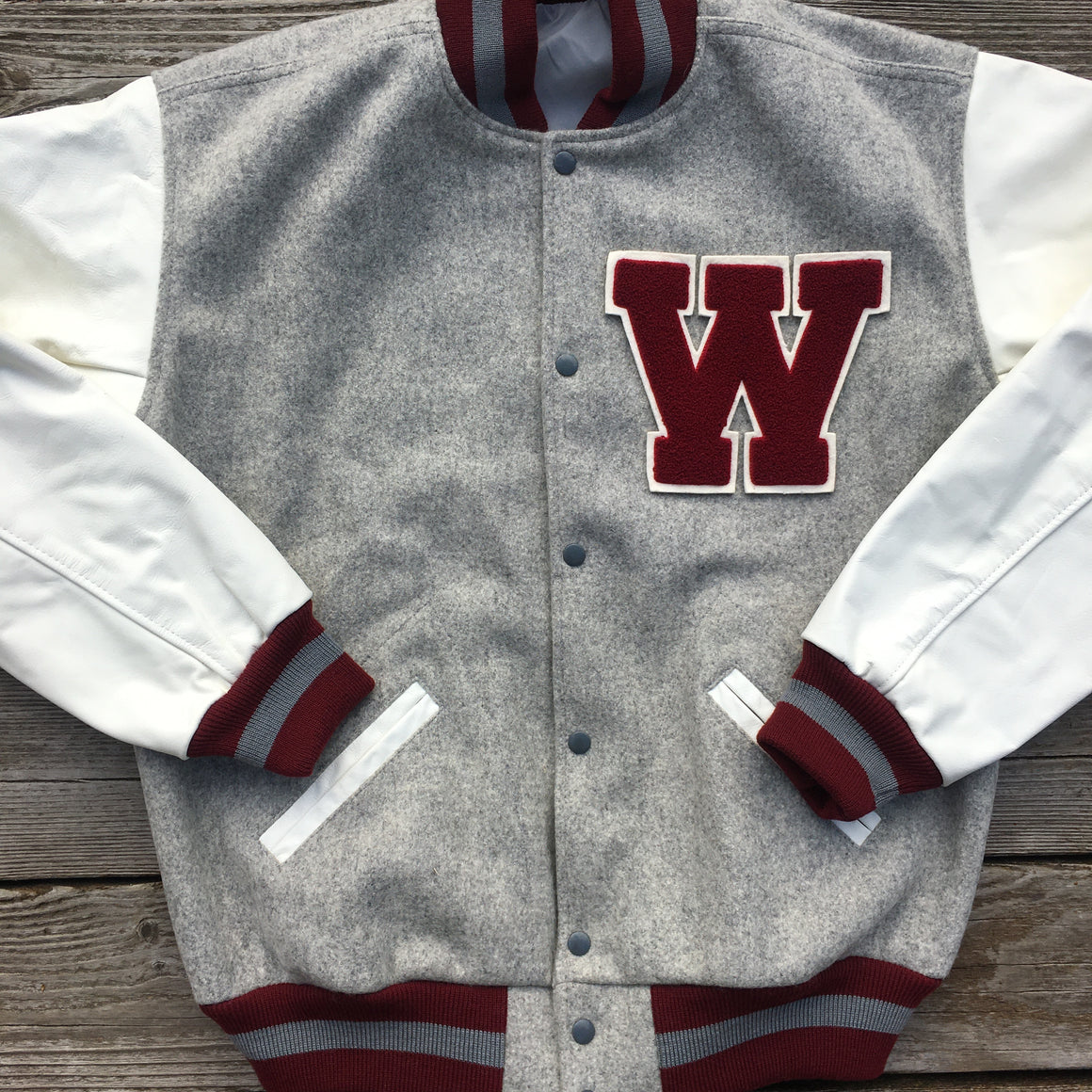 New WSU Cougars letterman jacket - L Tall