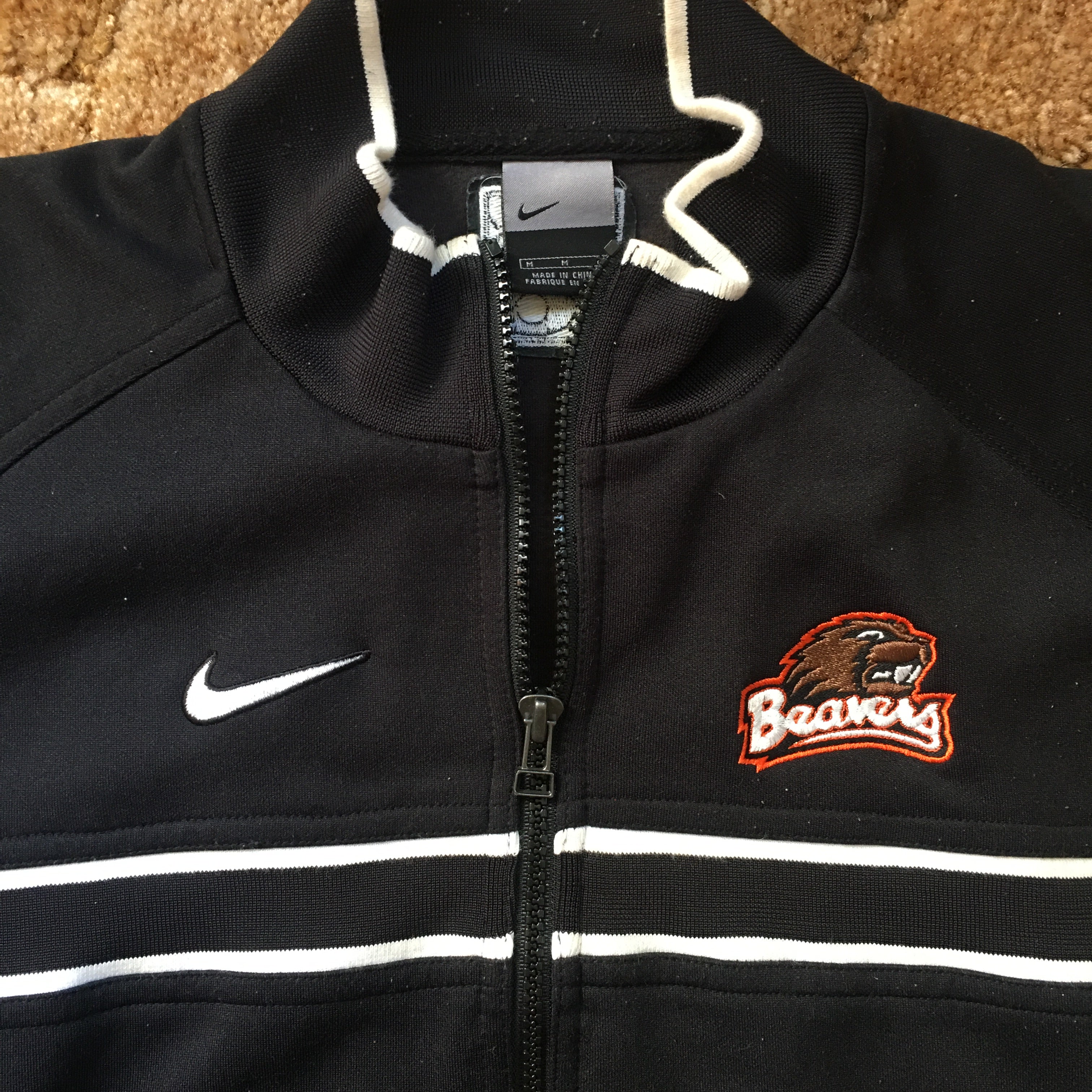 Oregon State Beavers warmup jacket - M / L