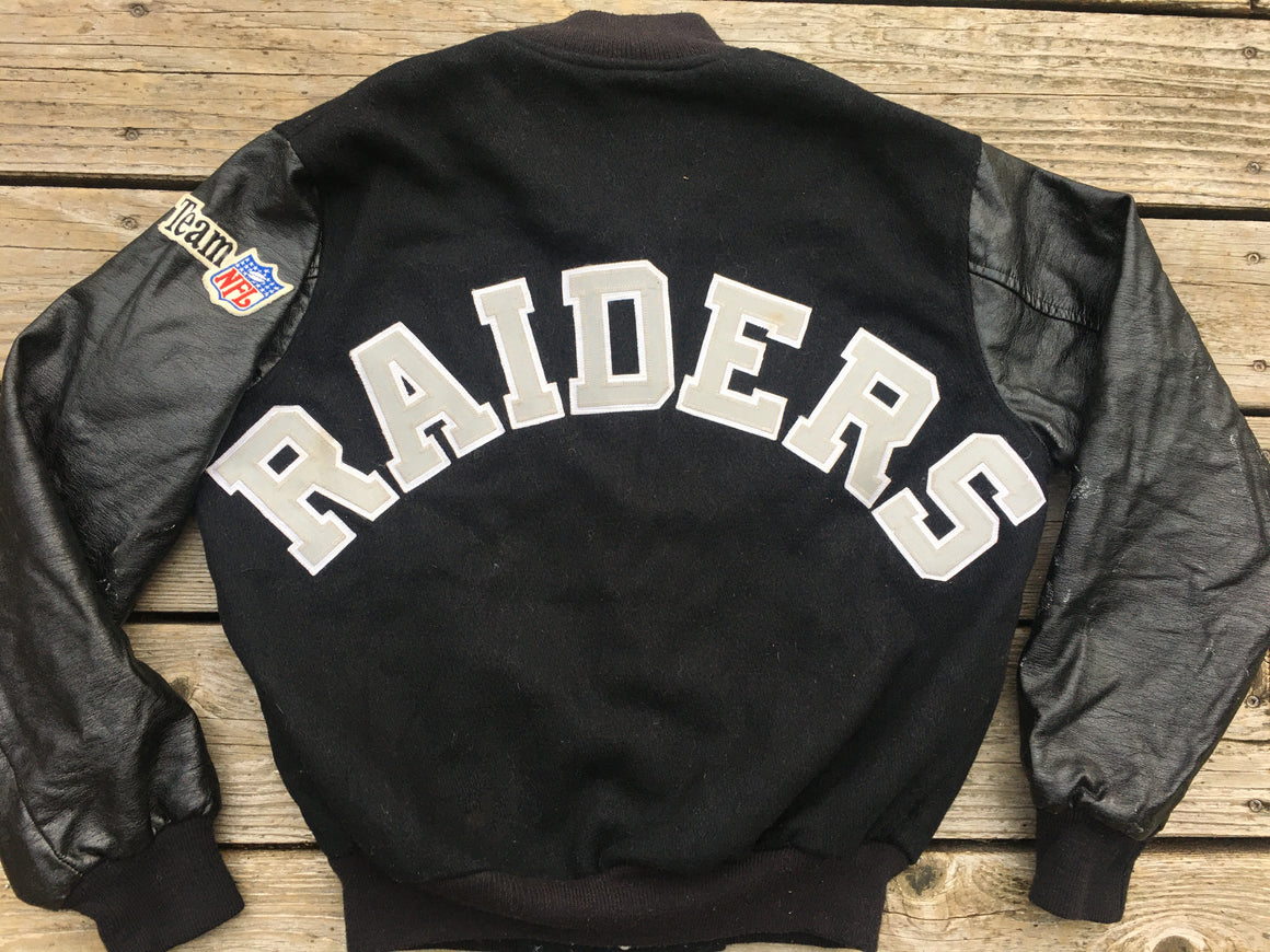 Los Angeles Raiders varsity jacket - M