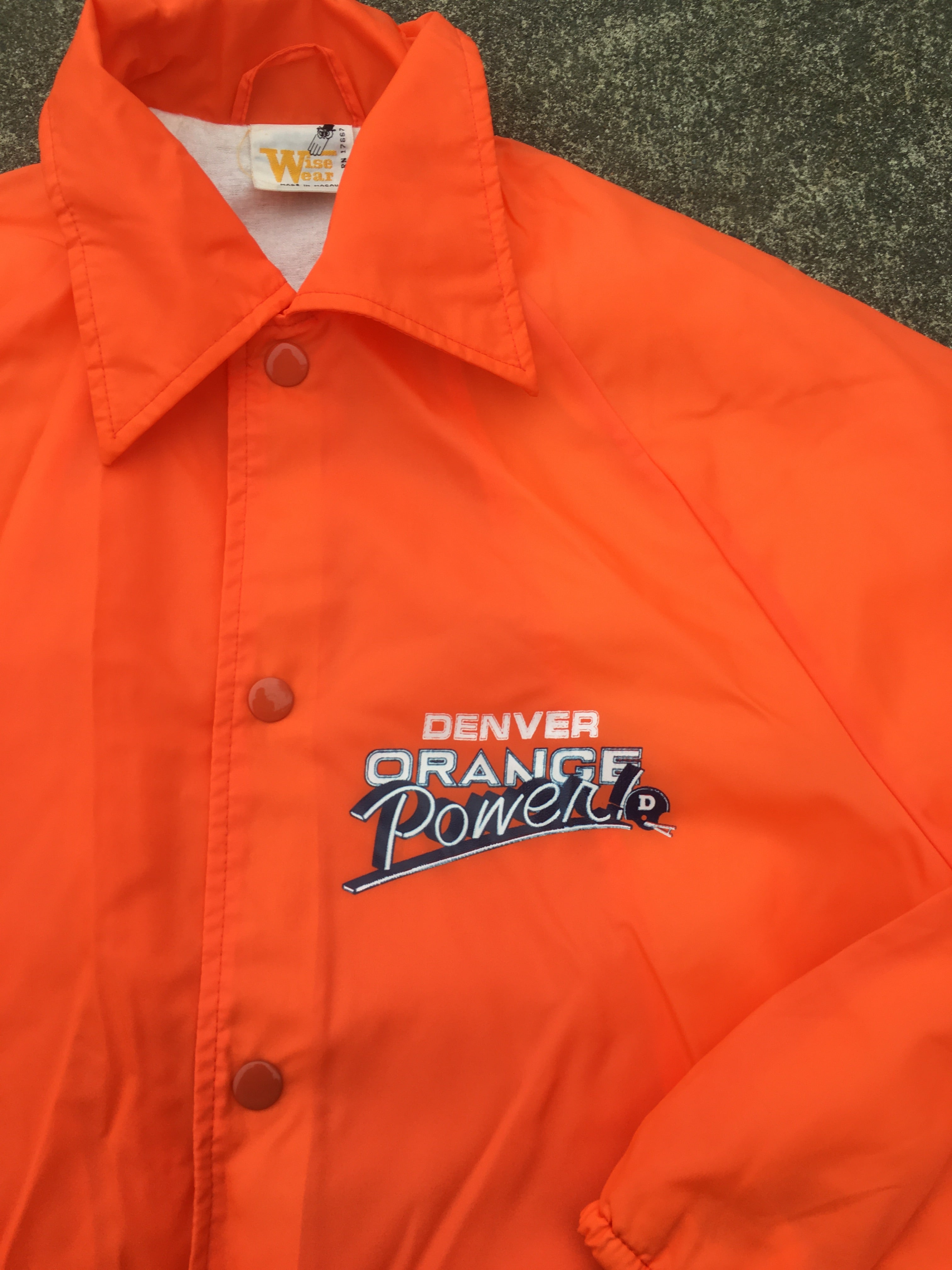 Denver Broncos jacket S M VintageSportsGear