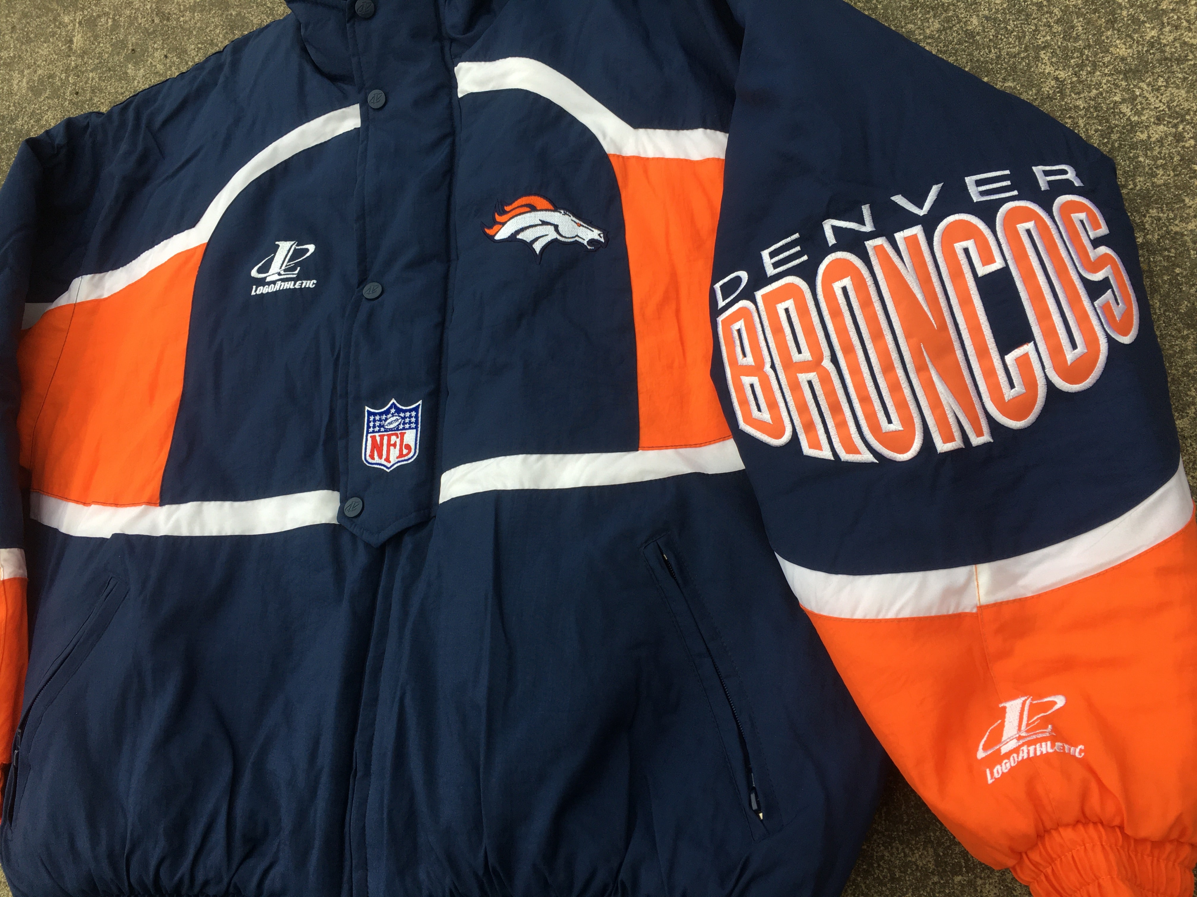 NFL, Jackets & Coats, Vintage Denver Broncos Jacket