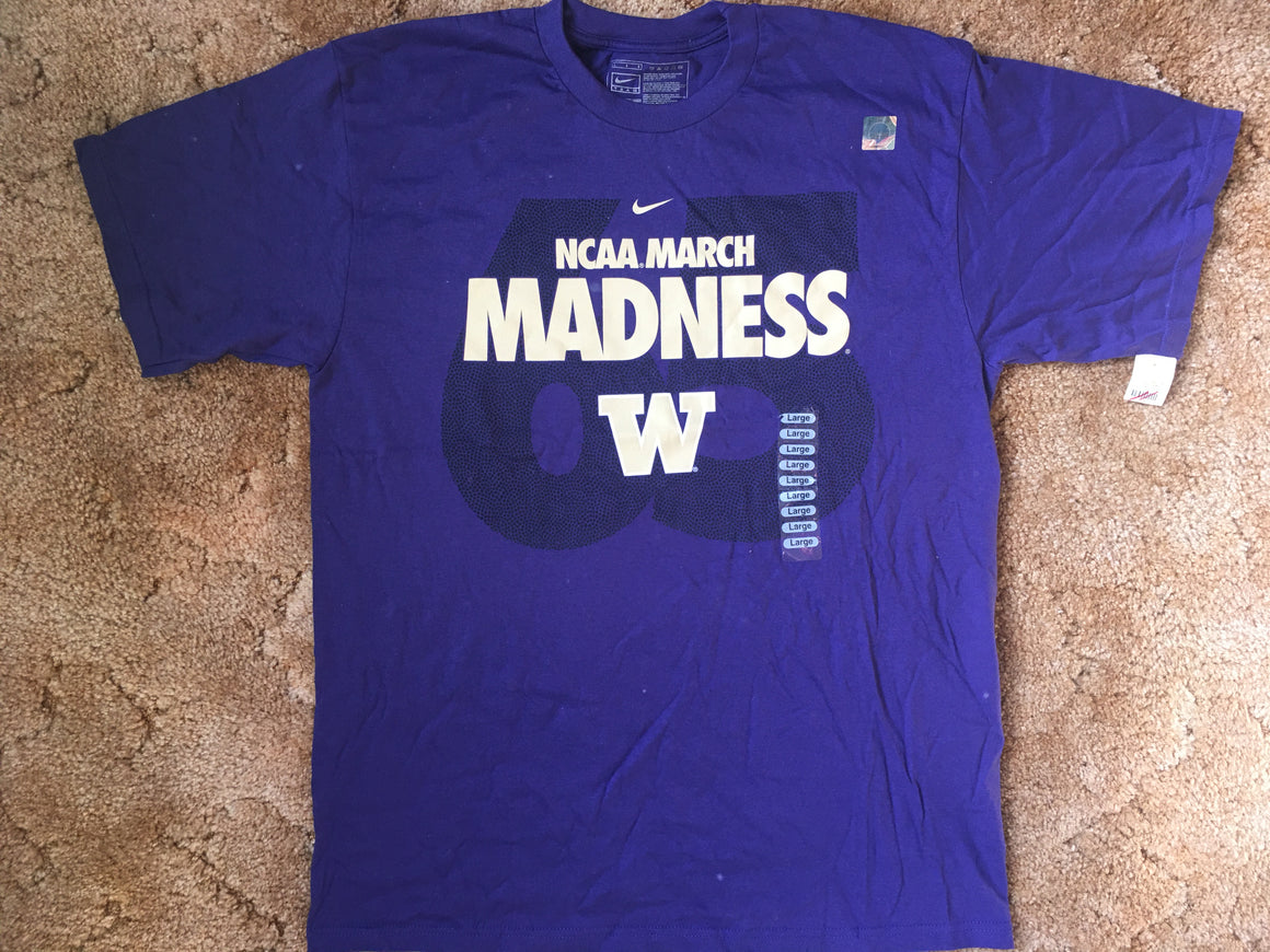 Washington Huskies Nike March Madness Shirt - L