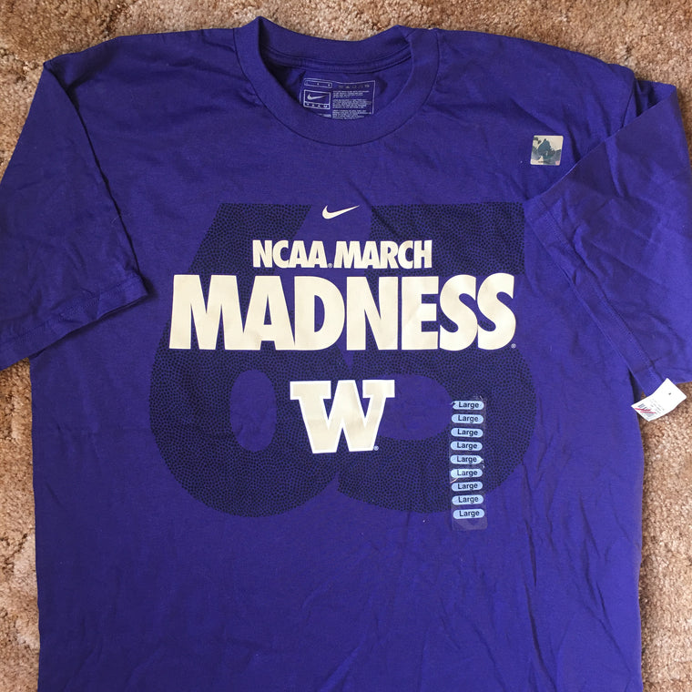 Washington Huskies Nike March Madness Shirt - L