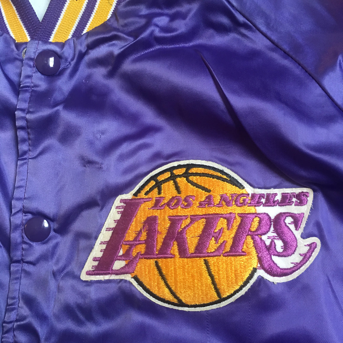 Los Angeles Lakers satin jacket - L