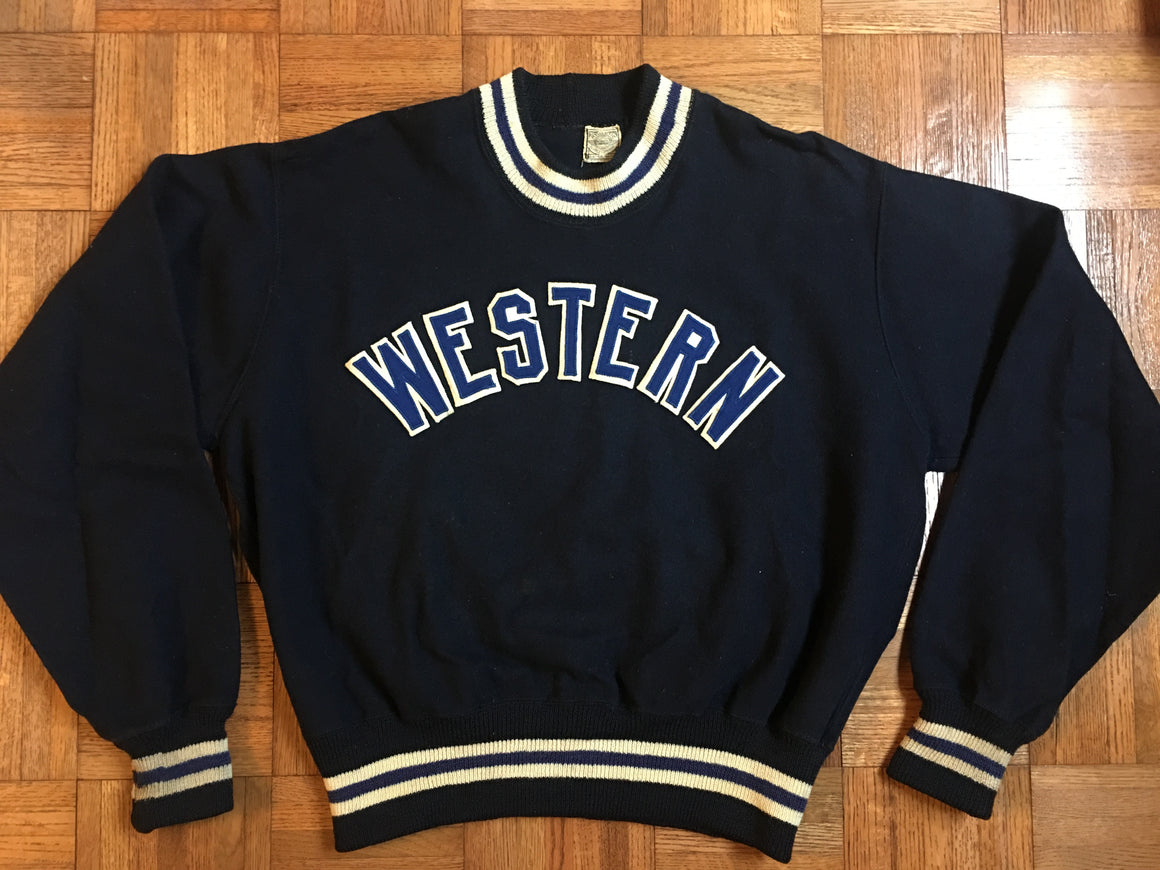Western Washington Vikings sweater - L