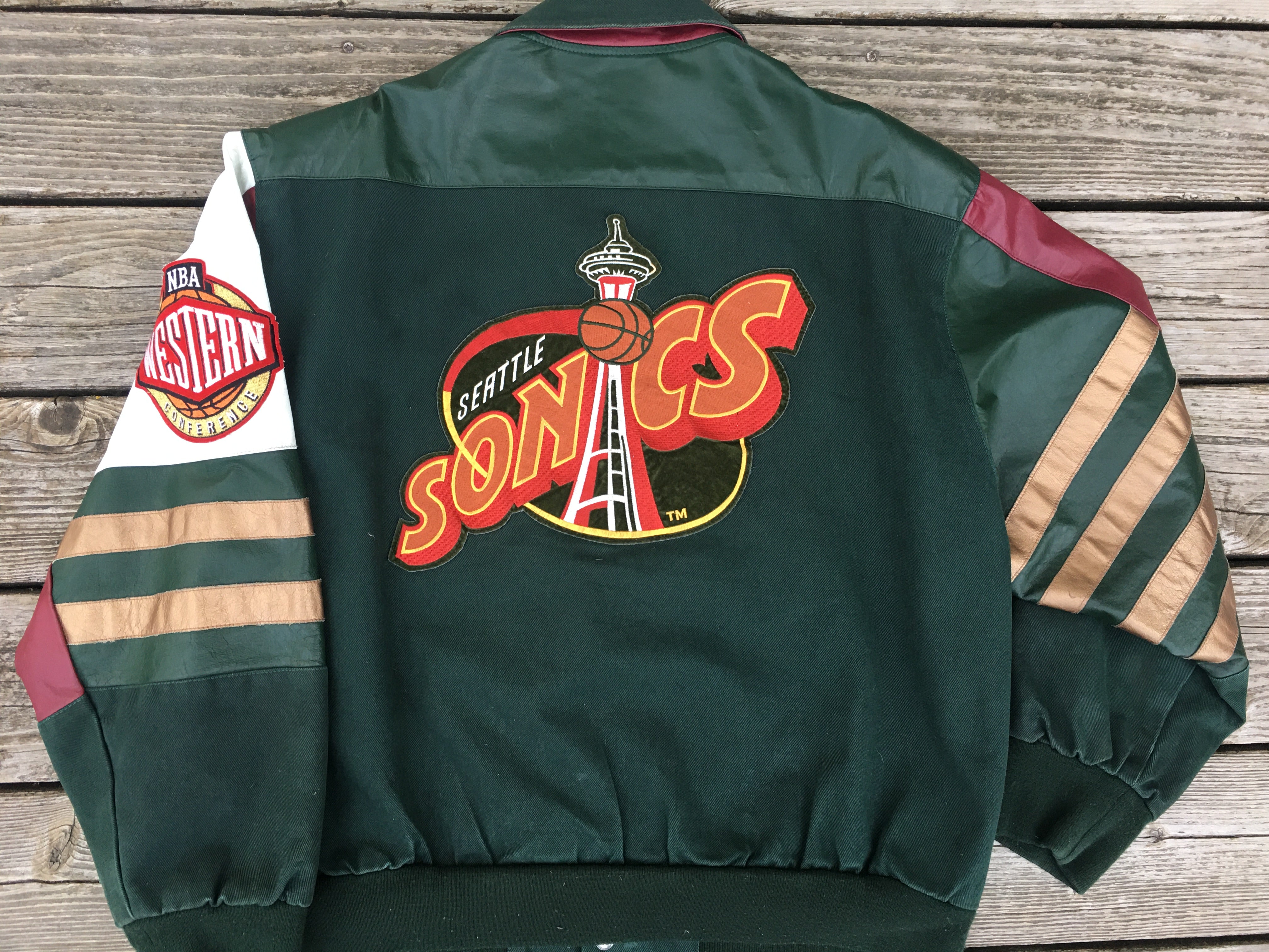 Seattle Supersonics 1996 jacket - XL - VintageSportsGear Seattle Supersonics 1996 jacket - XL - VintageSportsGear