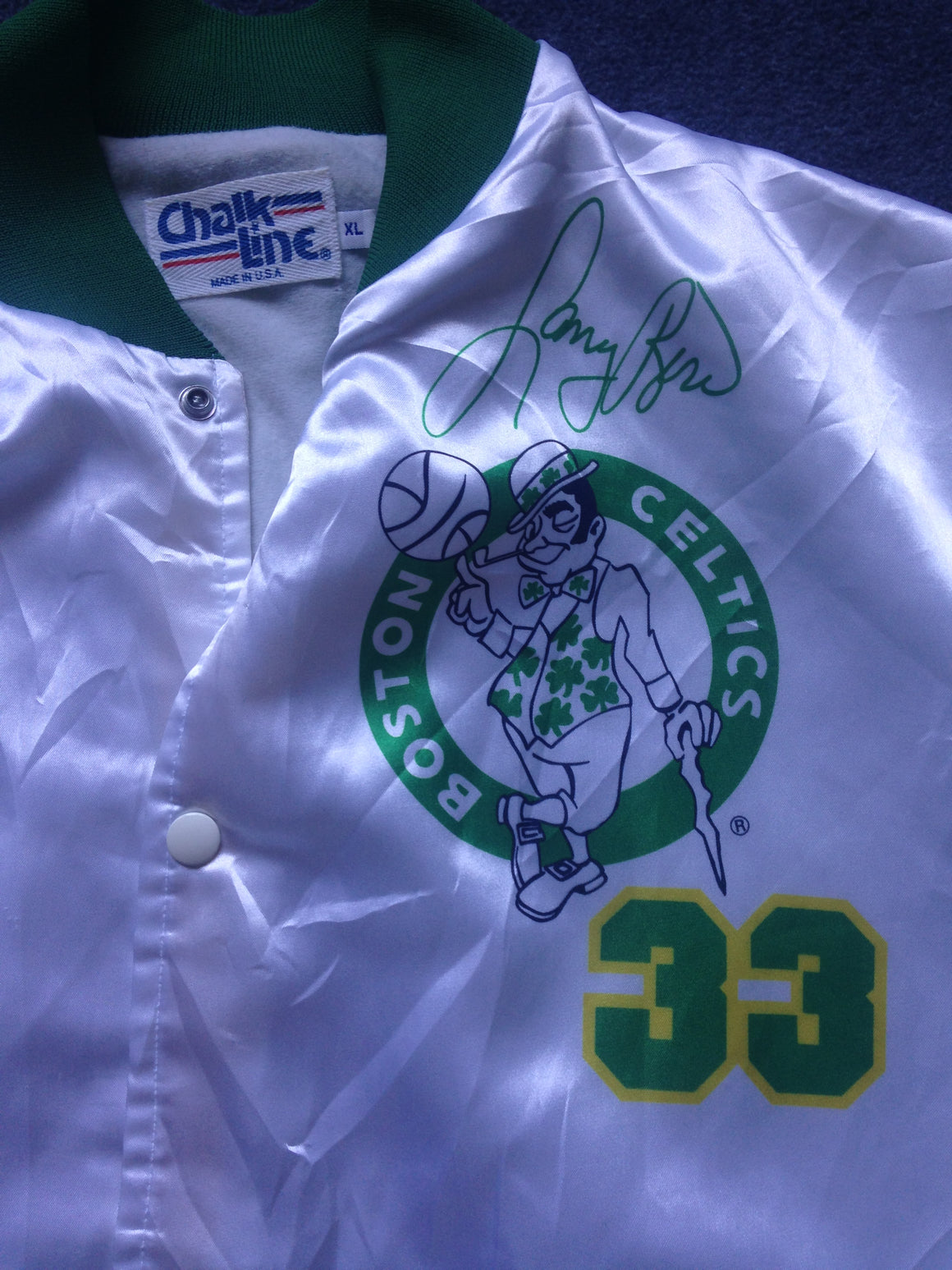 Larry Bird Boston Celtics Fanimation jacket - XL