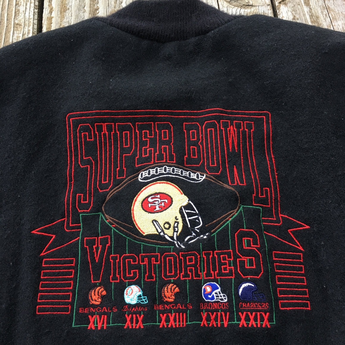San Francisco 49ers varsity jacket - L