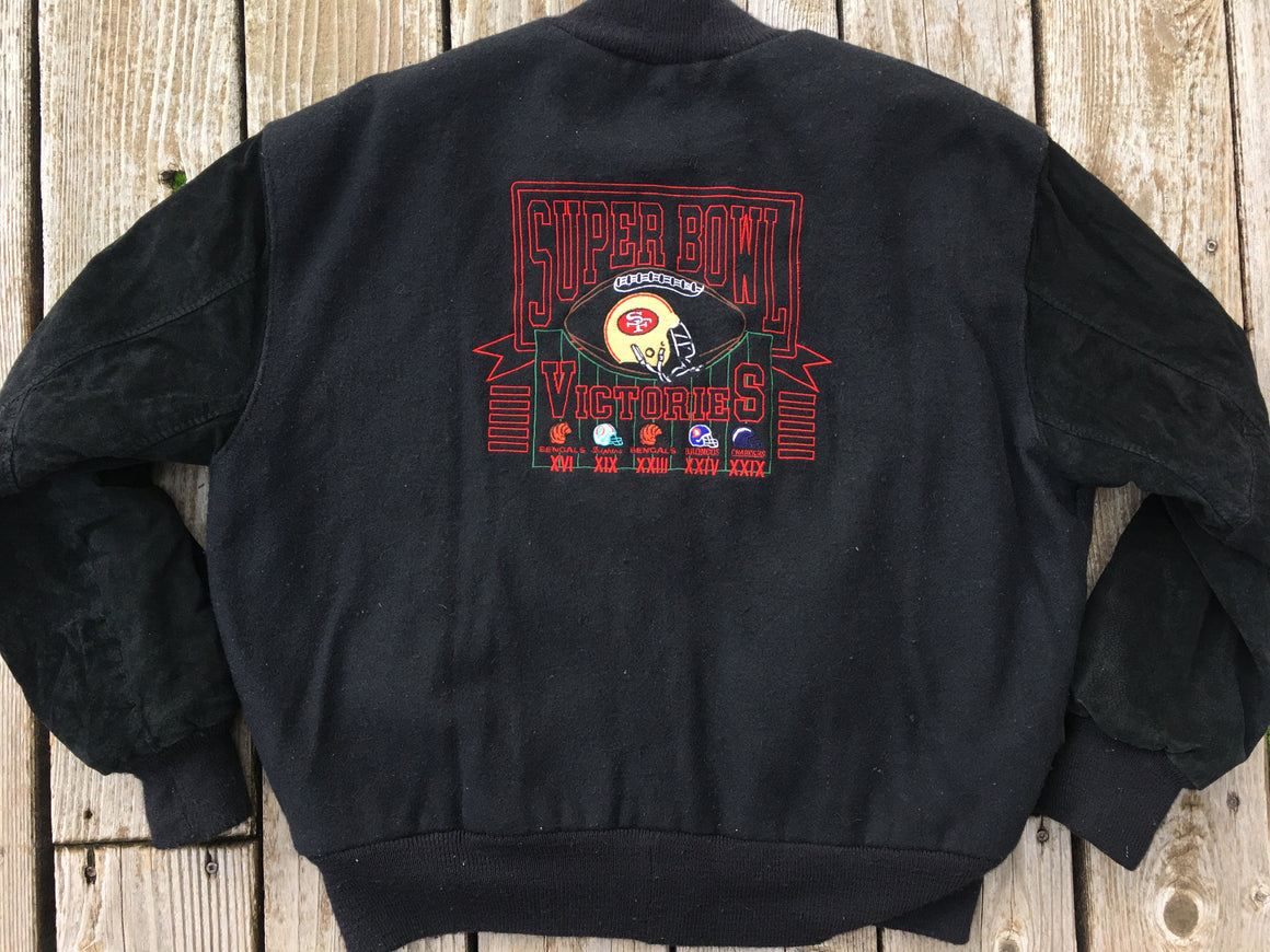 San Francisco 49ers varsity jacket - L