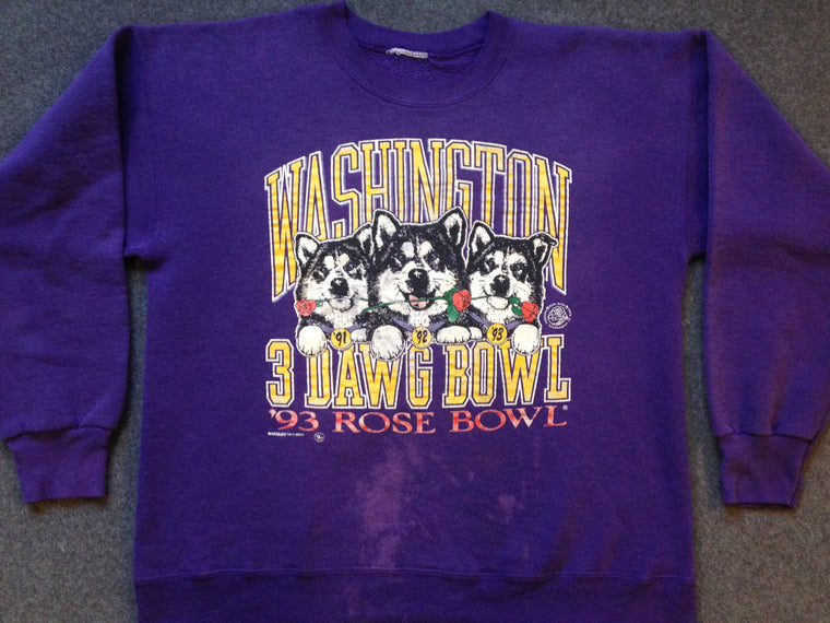 Washington Huskies Rose Bowl sweatshirt - L